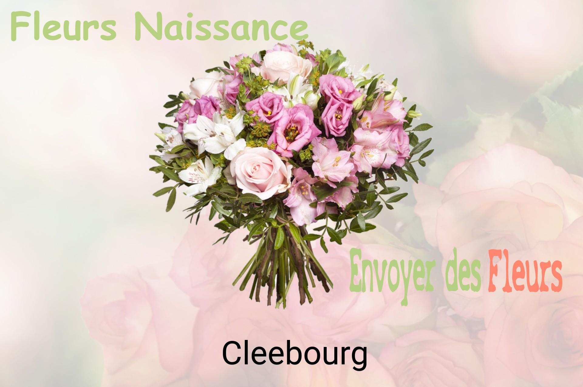 Bouquet de fleurs de naissance livré à Cleebourg